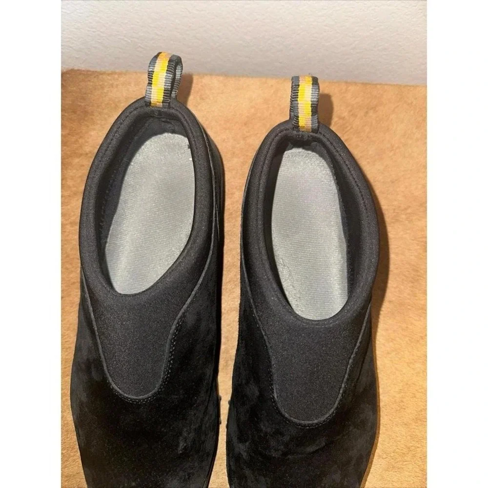 Merrell‎ Orbit Moc Black Performance Shoes Black Leather Suede Slip-On Men 11.5.